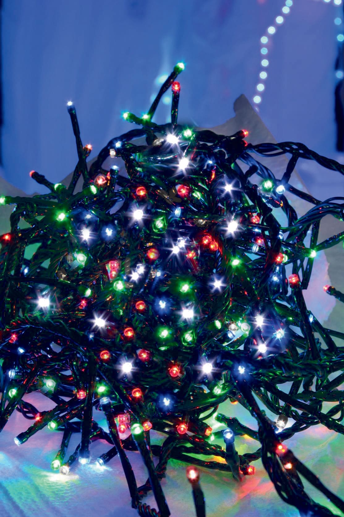 GIOCOPLAST NATALE SP - GCP14611104 60 MINILUCCIOLE LED MULTI A BATTERIA,