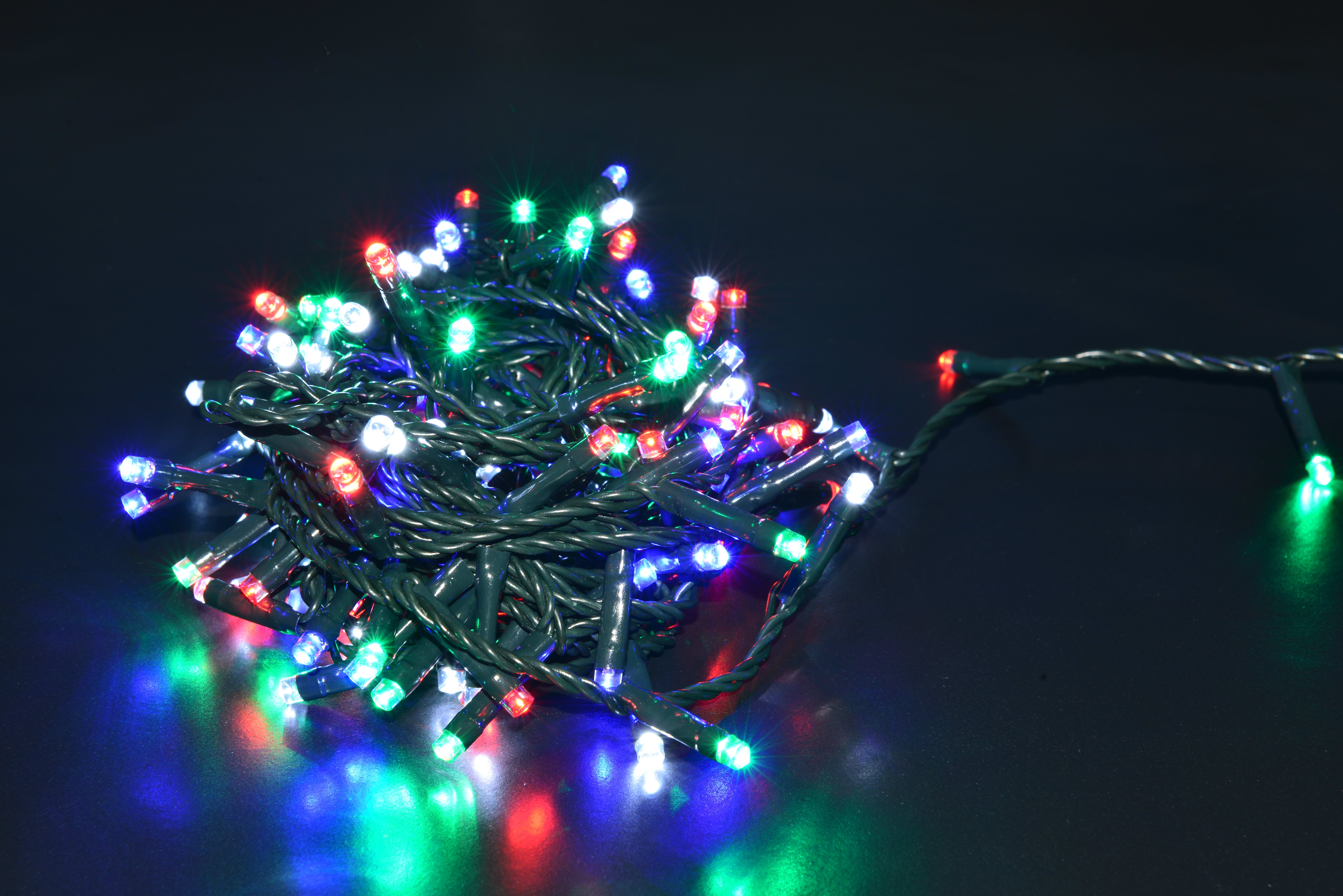 GIOCOPLAST NATALE SP - GCP14615450 160 MINILUCCIOLE LED MULTI A BATTERIA MT