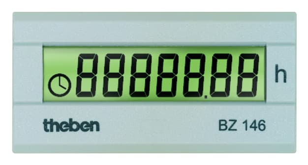 THEBEN SRL THE1460000 BZ 146 CONTAORE DIGIT PANNELLO 24X48 230