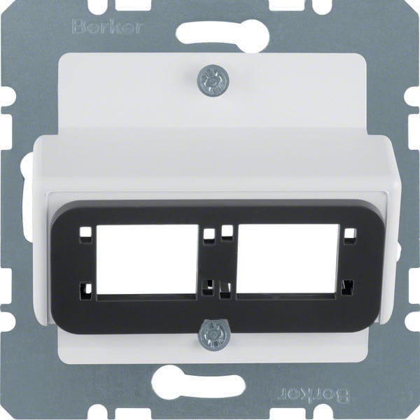 BERKER - BRK14611909 MASCH X MOD.DOPPIO REICHLE&DE-MASS BI/