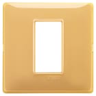 VIMAR SPA - VIW14641.43 Placca 1M Reflex ambra