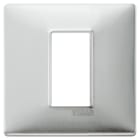 VIMAR SPA VIW14641.81 PLACCA 1M ALLUMINIO SPAZZOLATO