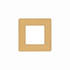 VIMAR SPA - VIW14642.43 Placca 2M Reflex ambra