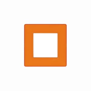 VIMAR SPA - VIW14642.48 Placca 2M Reflex arancio