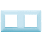 VIMAR SPA VIW14643.45 PLACCA 4M (2+2) INT71 REFLEX ACQUA