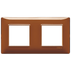 VIMAR SPA - VIW14643.49 Placca 4M (2+2) int71 Reflex tabacco