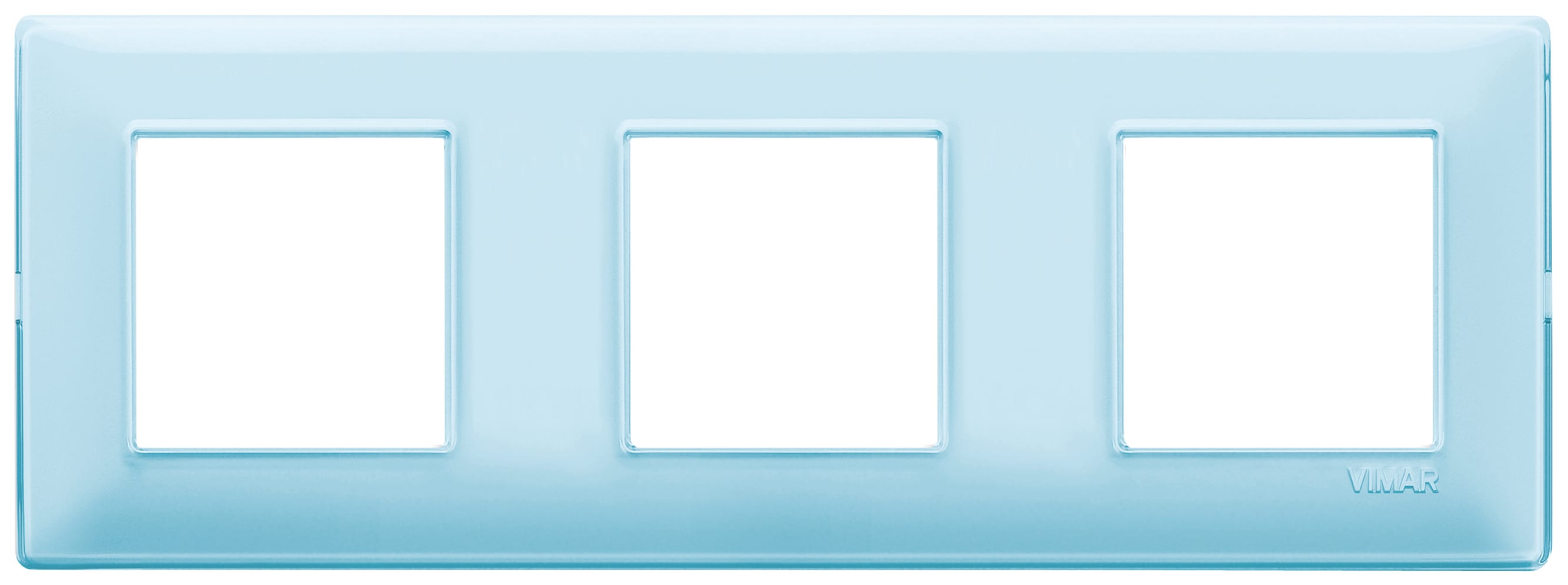 VIMAR SPA VIW14644.45 PLACCA 6M (2+2+2) INT71 REFLEX ACQUA