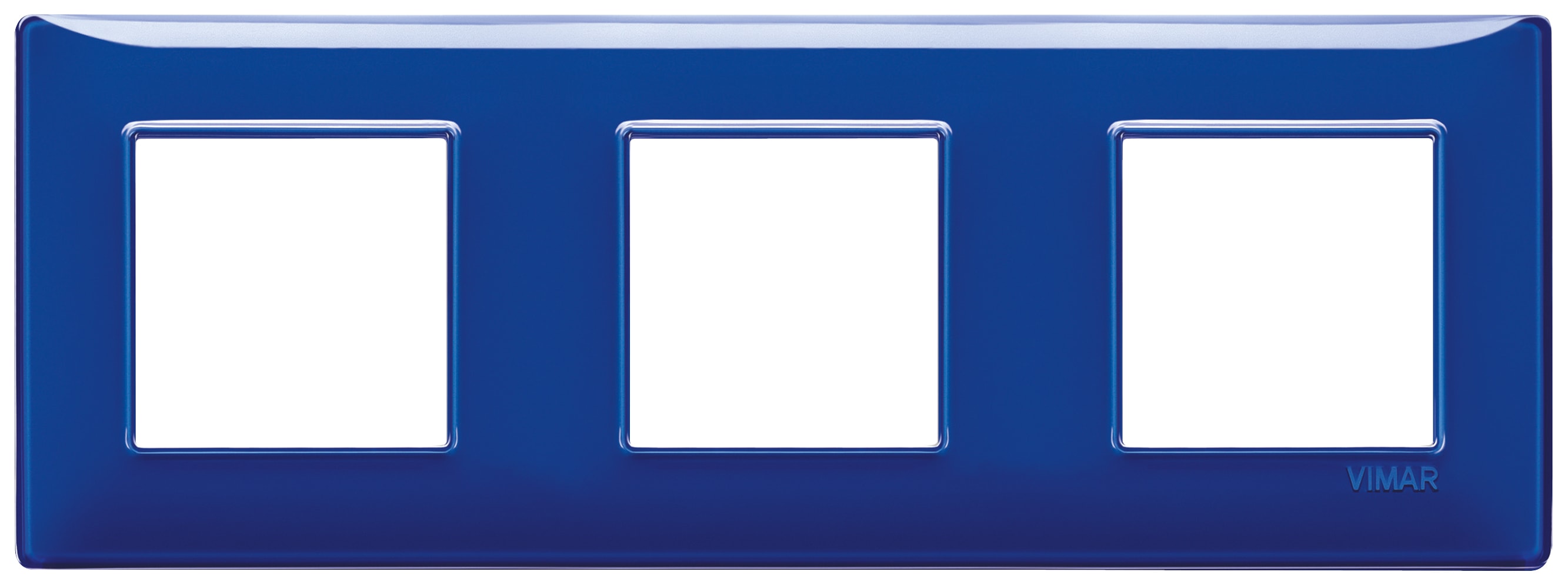 VIMAR SPA - VIW14644.50 Placca 6M (2+2+2) int71 Reflex zaffiro