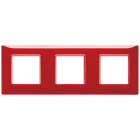 VIMAR SPA - VIW14644.51 PLACCA 6M (2+2+2) INT71 REFLEX RUBINO
