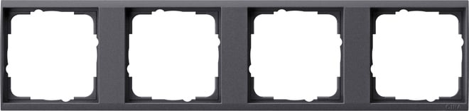 GIRA - GIR1464728 PLACCA INTERM. 4-M GIRA EVENT CLEAR ANTR