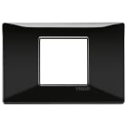 VIMAR SPA - VIW14652.05 PLACCA 2M CENTRALI NERO