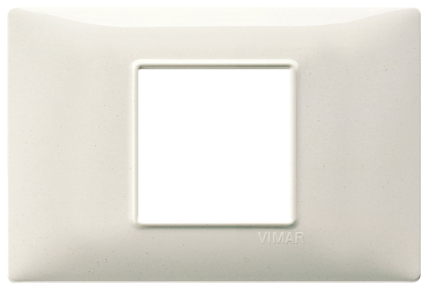 VIMAR SPA VIW14652.06 PLACCA 2M CENTRALI BIANCO GRANITO