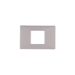 VIMAR SPA - VIW14652.21 Placca 2M centrali nichel opaco