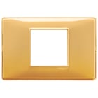 VIMAR SPA - VIW14652.43 PLACCA 2M CENTRALI REFLEX AMBRA