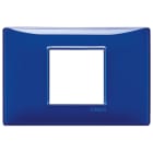 VIMAR SPA - VIW14652.50 Placca 2M centrali Reflex zaffiro