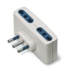 SCAME PARRE SPA - SCA146.530 PRESA MULTIPLA 4 USCITE 10/16A