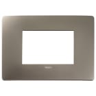VIMAR SPA VIW14653U.33 PLACCA PLANA UP 3M TITANIO