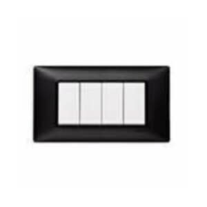 VIMAR SPA - VIW14654.05 Placca 4M nero