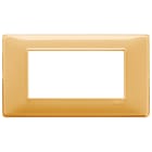 VIMAR SPA - VIW14654.43 Placca 4M Reflex ambra