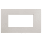 VIMAR SPA - VIW14654U.13 PLACCA PLANA UP 4M GRIGIO DOLOMITE MATT