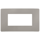 VIMAR SPA VIW14654U.14 PLACCA PLANA UP 4M GRIGIO CEMENTO MATT