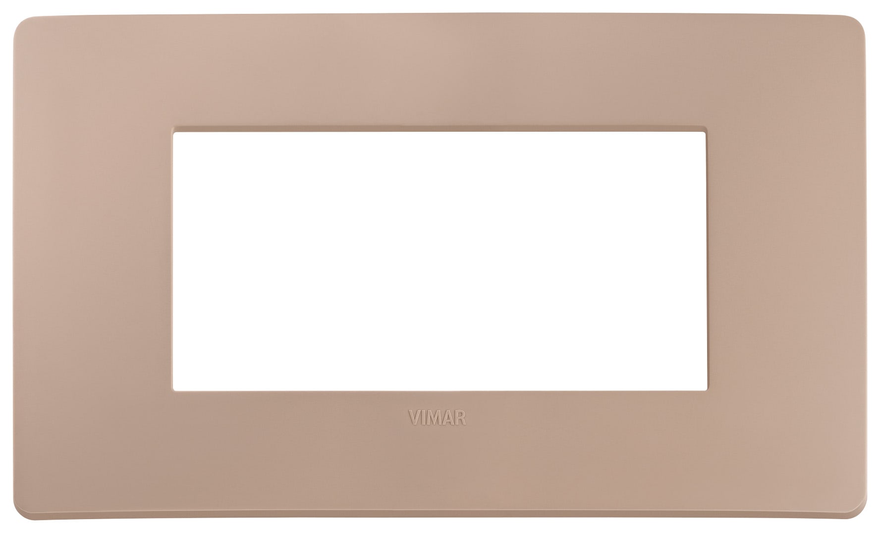 VIMAR SPA VIW14654U.18 PLACCA PLANA UP 4M TERRACOTTA MATT