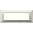 VIMAR SPA - VIW14657.21 PLACCA 7M NICHEL OPACO
