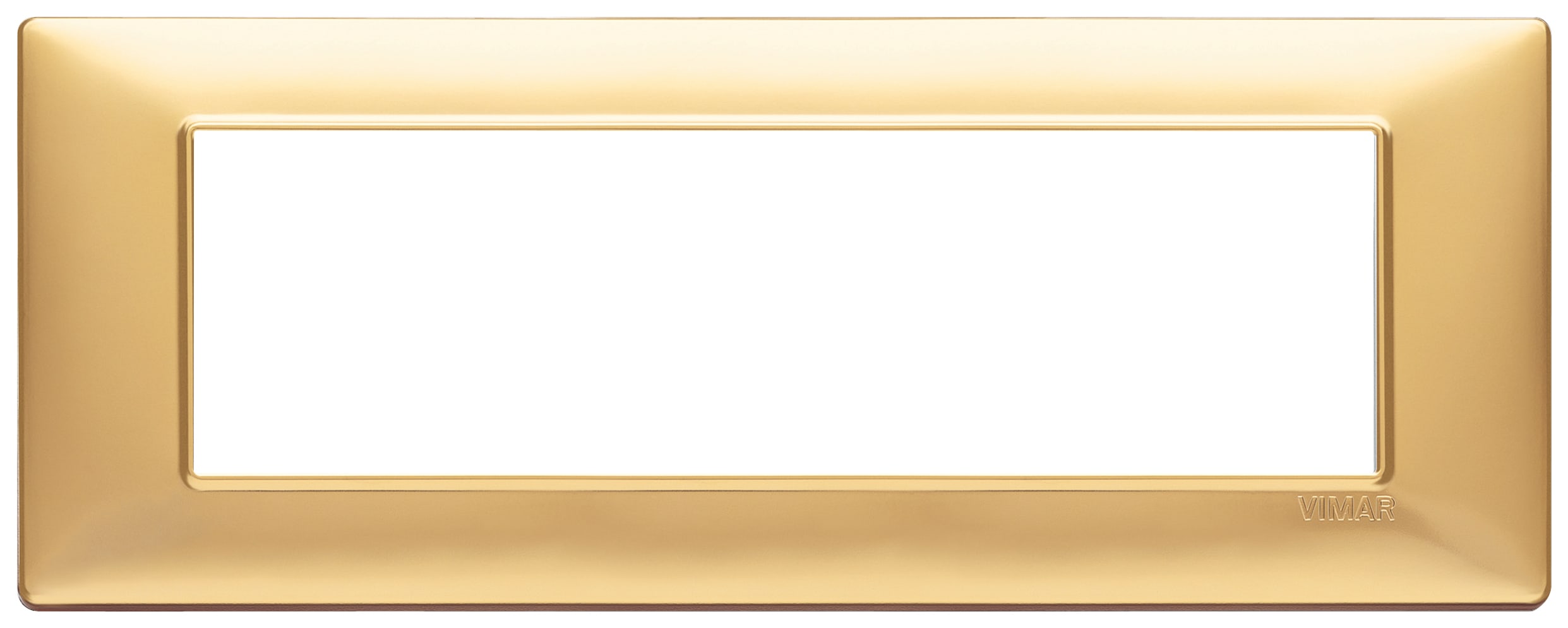 VIMAR SPA - VIW14657.25 Placca 7M oro opaco