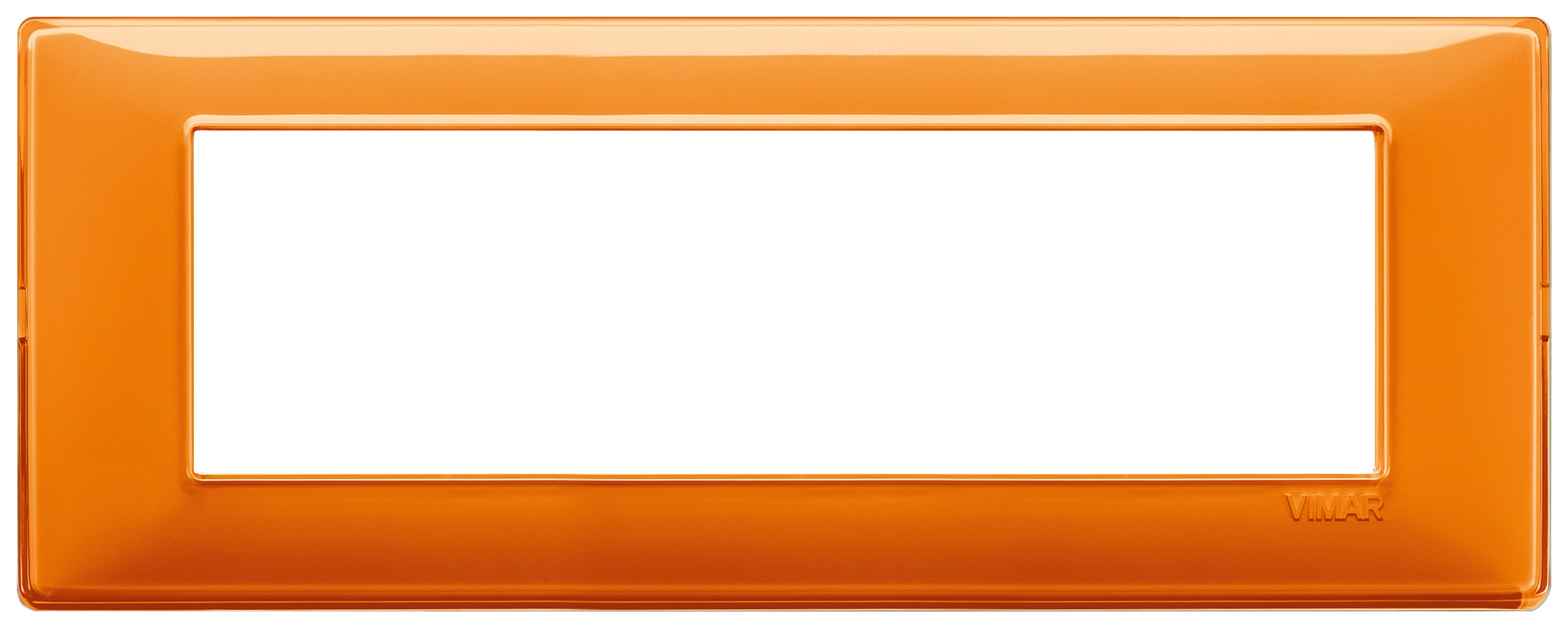VIMAR SPA VIW14657.48 PLACCA 7M REFLEX ARANCIO