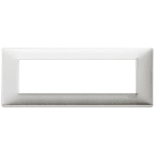 VIMAR SPA VIW14657.81 PLACCA 7M ALLUMINIO SPAZZOLATO