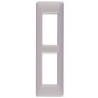 VIMAR SPA - VIW14667.21 Placca 2M pannelli nichel opaco