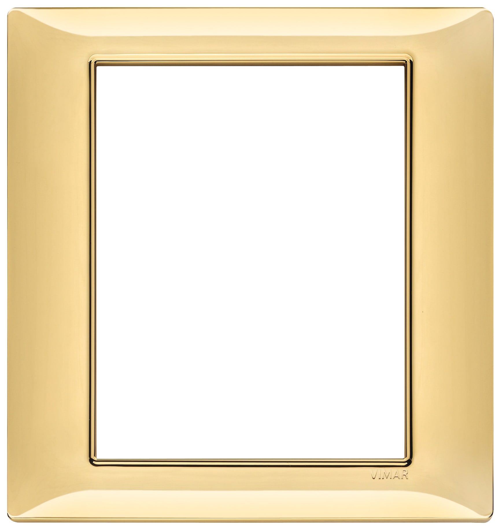 VIMAR SPA - VIW14668.24 PLACCA 8M ORO LUCIDO