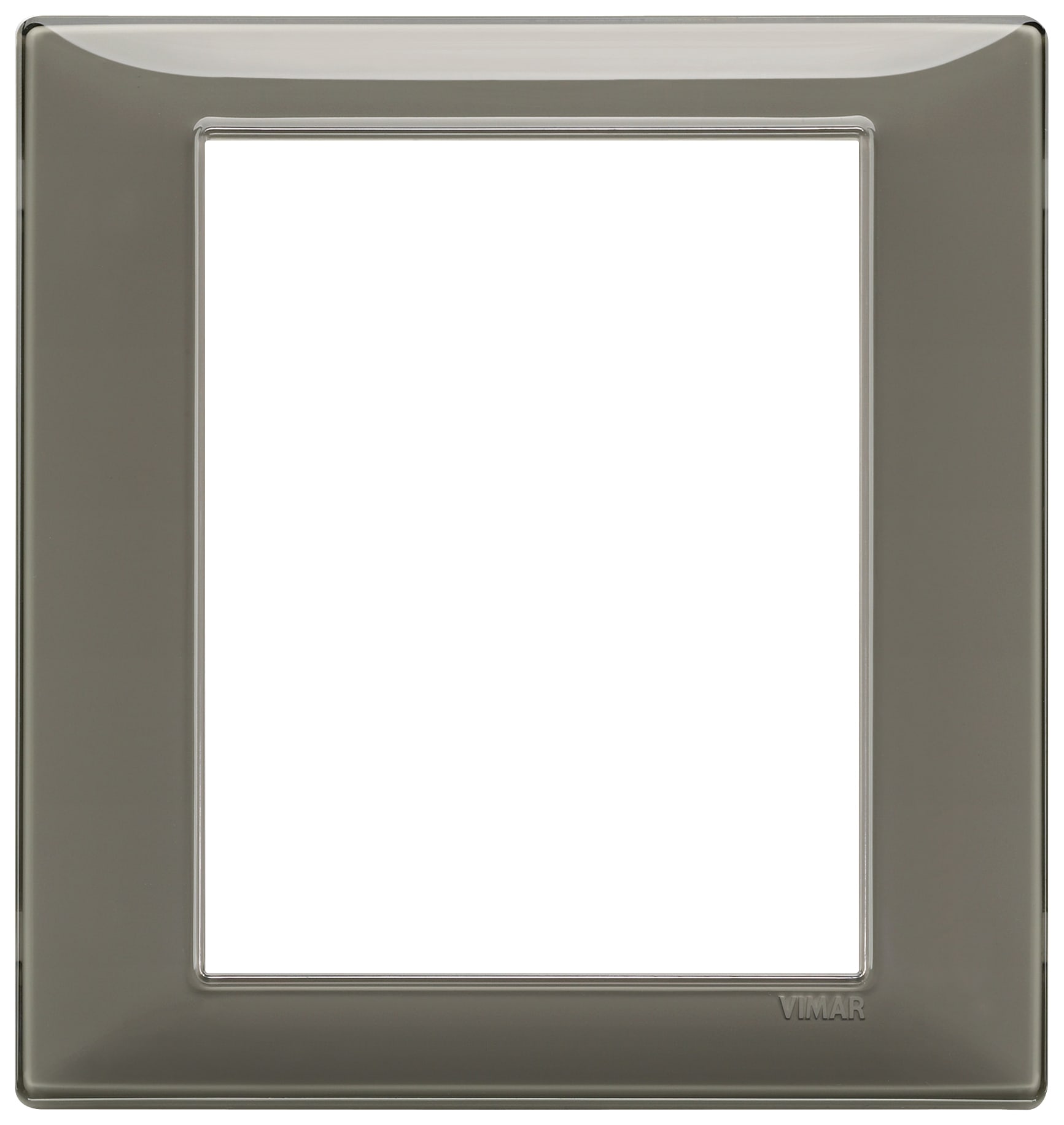 VIMAR SPA - VIW14668.40 Placca 8M Reflex cenere