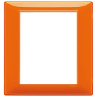 VIMAR SPA - VIW14668.48 Placca 8M Reflex arancio