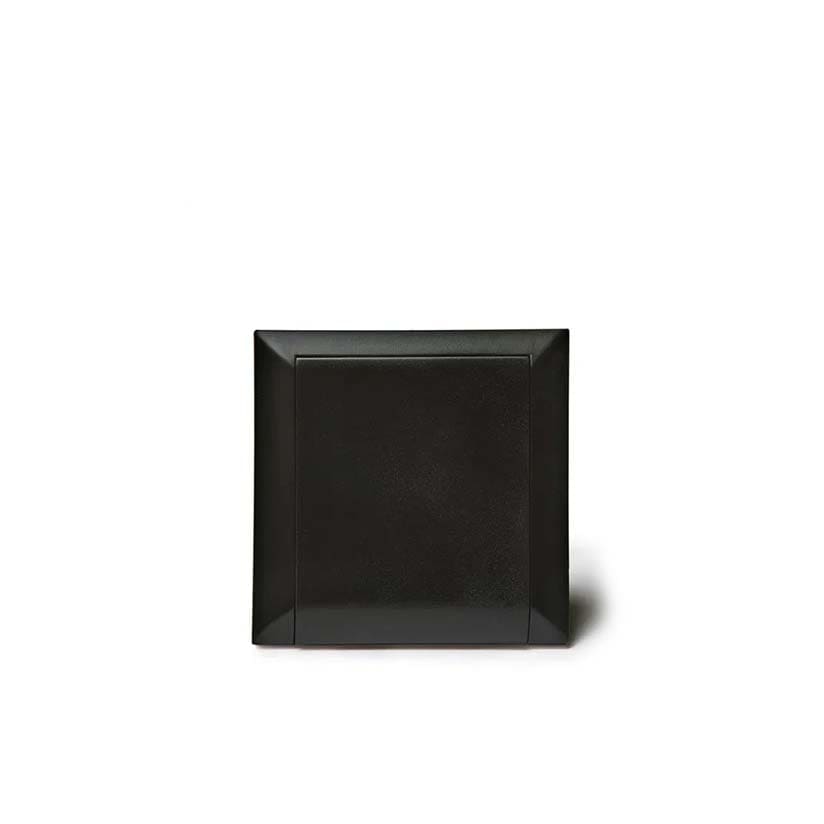 TECNOPLUS TNP1467.C5 COVER SET PRESA DESIGN BLACK