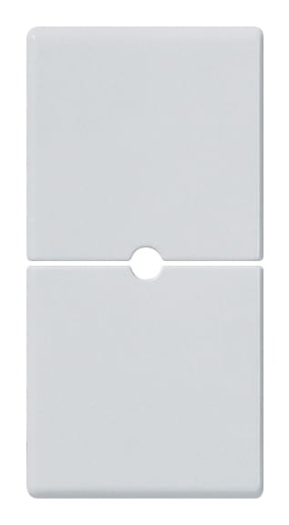 VIMAR SPA - VIW14755.SL Due mezzi tasti 1M neutro pers. Silver