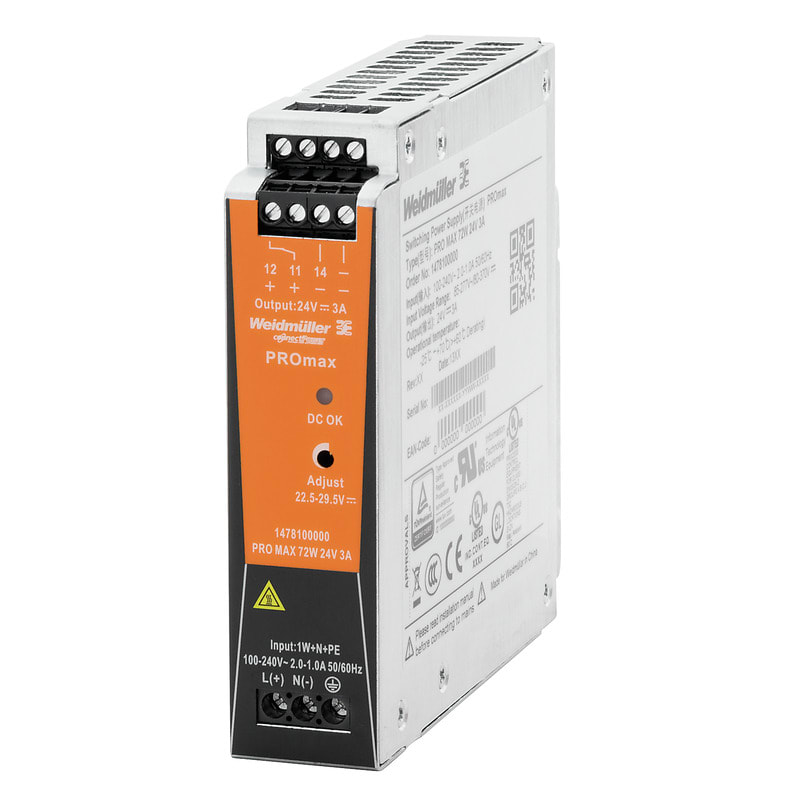 WEIDMULLER WEI1478220000 PRO MAX 72W 12V 6A