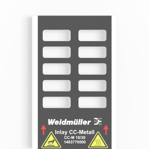 WEIDMULLER WEI1483770000 INLAY CC-M 10/30