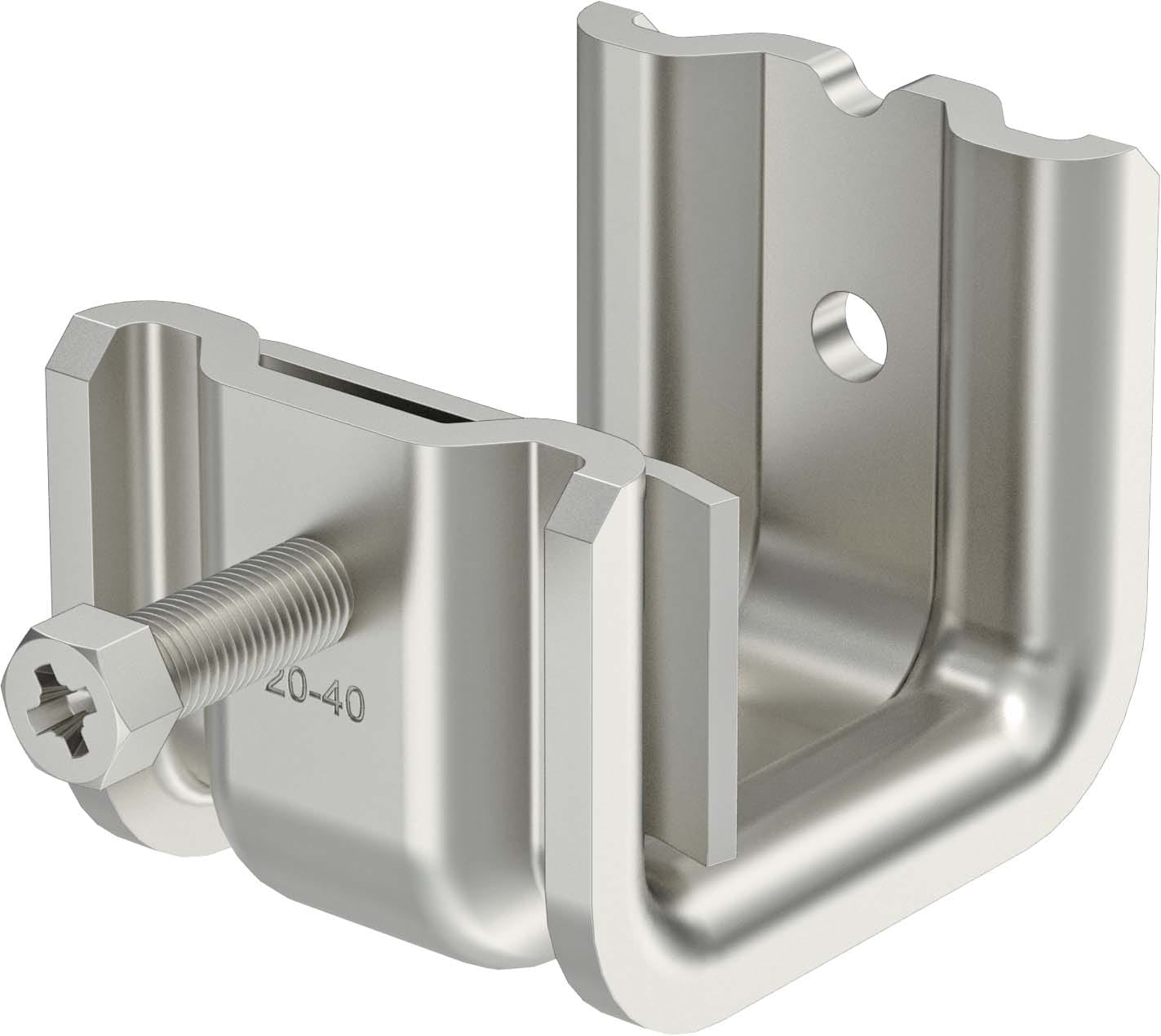 OBO BETTERMANN OBO1486294 SSP 20-40 M8 A4 CLIP FLANGIA