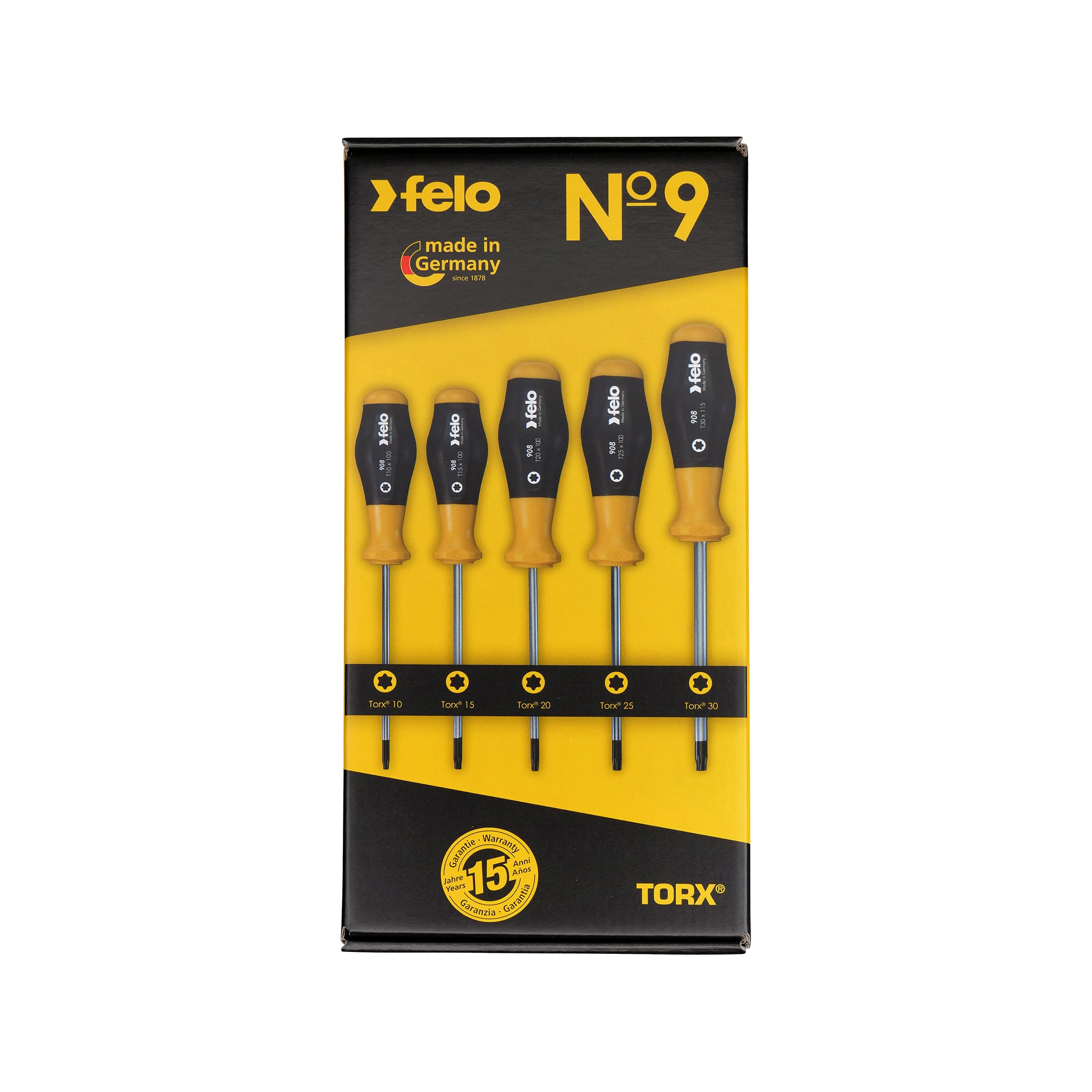 ABC TOOLS SPA ABCA14870500 ASS. 6 GIRAV.TORX SERIE 900