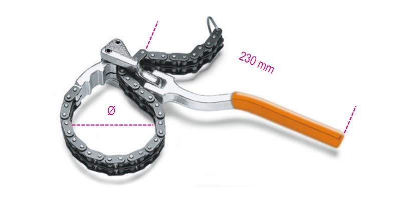 BM SPA - BMM014880001 Chiave snodata a catena doppia per filtri olio
