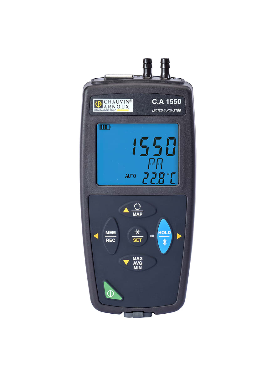 A.M.R.A. SPA AMRP01654550 CHAUVIN ARNOUX CA 1550 MICROMANOMETRO