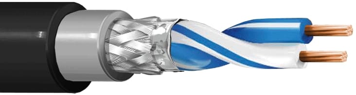 ITC INDUSTRIA TECNIC - ITC14S7DPNB500 1X2 AWG24 S(FTP) FLEX D.G. BOB.500 FCA