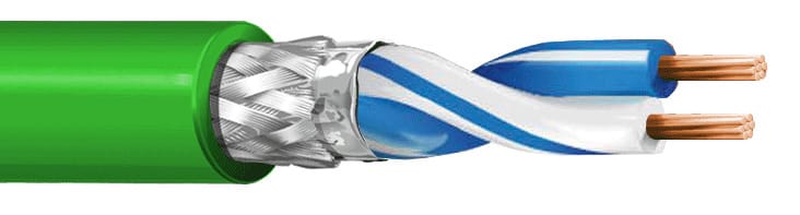 ITC INDUSTRIA TECNIC - ITC14S7KVZ1000 1X2 AWG24 S/FTP MBUS VZ 1000 CCA-S1A,D1,