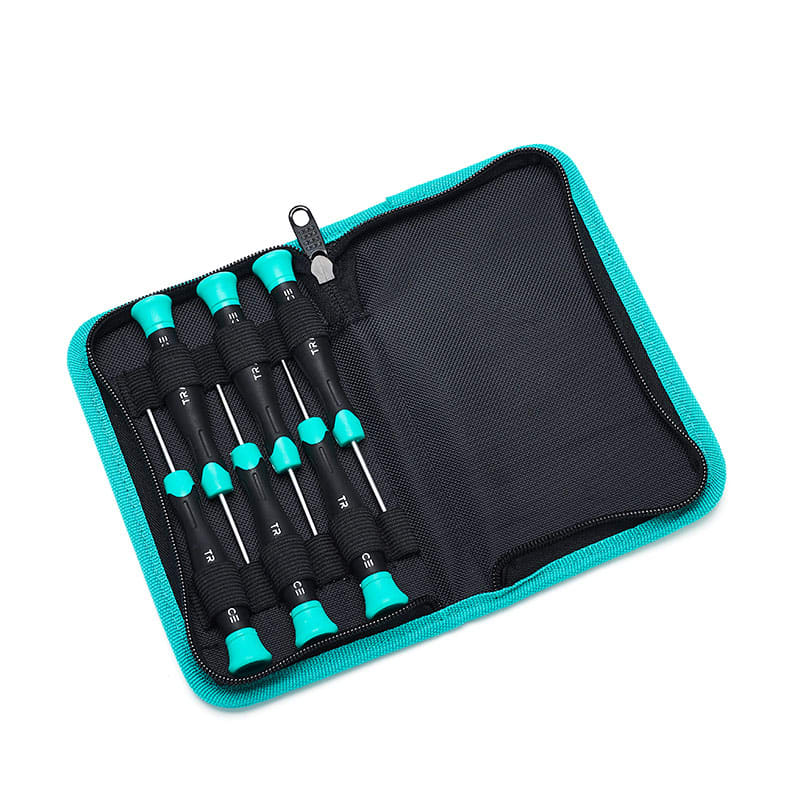 TRADEFORCE TDM0118150006 SET 6 CACCIAVITI DI PRECISIONE IN POCHET
