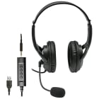ELCART DISTRIBUTION ERT140013100 CUFFIA USB CON MIC. NOISE CANCELL