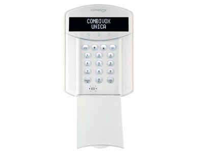 COMBIVOX SRL CMB15.984 TASTIERA LCD UNICA PRO WHITE
