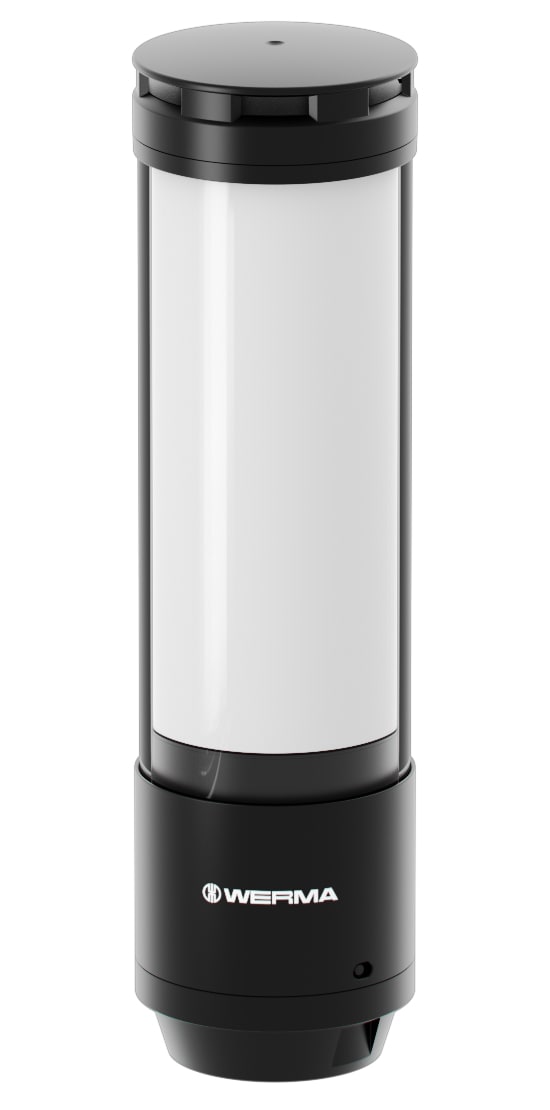 WERMA ITALIA SRL WRA65711055 ESIGN IO-LINK 9 SEGMENTI CON SIRENA BK