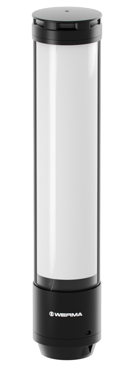 WERMA ITALIA SRL WRA65761055 ESIGN IO-LINK 15 SEGMENTI CON SIRENA BK