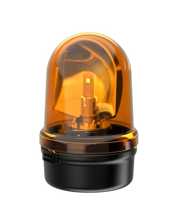 WERMA ITALIA SRL WRA88533075 FANALE SPECCHIO ROTANTE 24VAC/DC YE